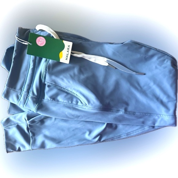 HALARA softly zero high waisted joggers in Blue shadow Size xs PETITE NWT - Picture 13 of 14